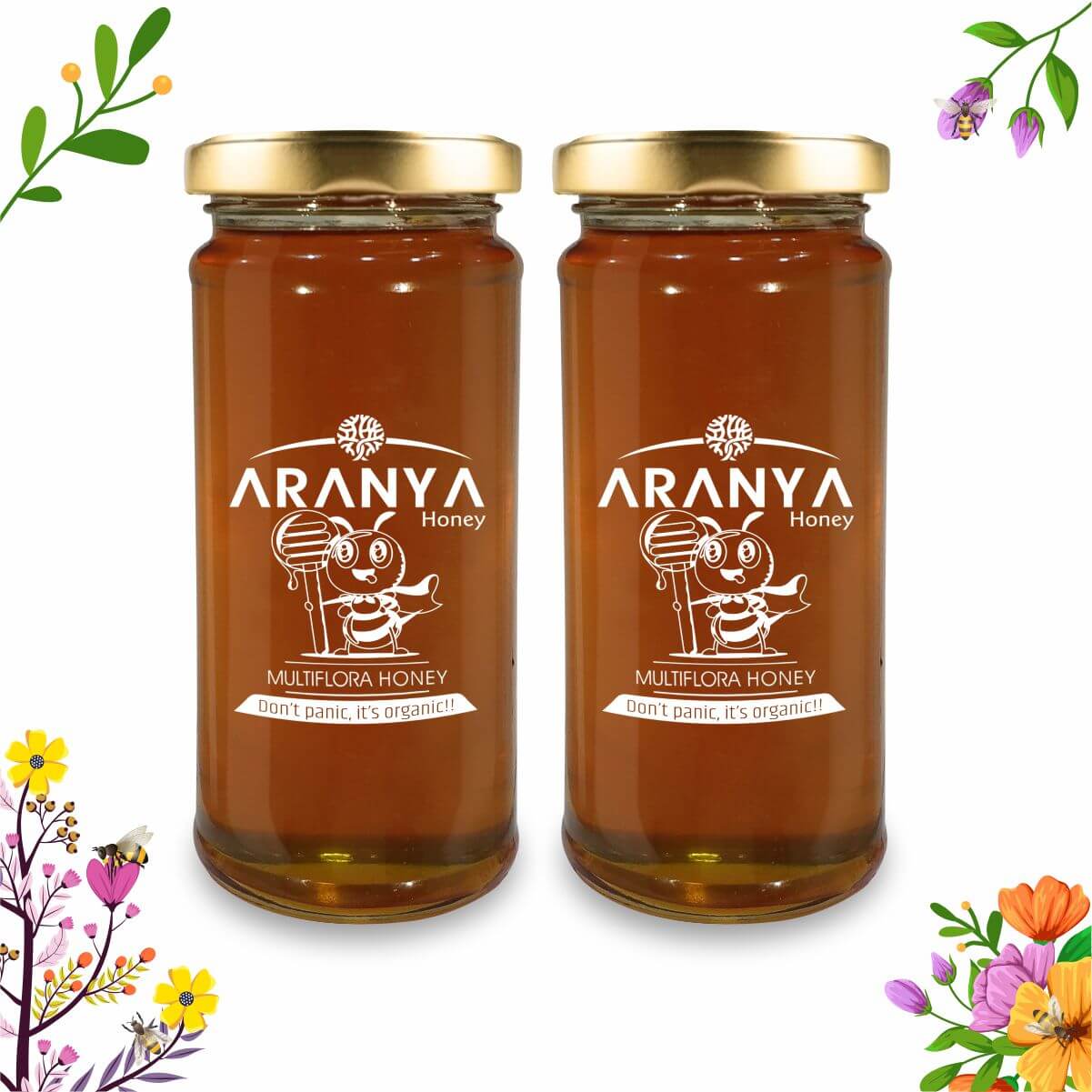 Multiflora Honey Pack of 2