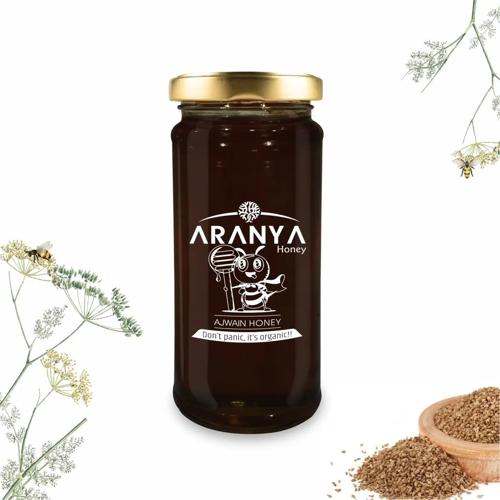 Acacia and Ajwain Honey Combo